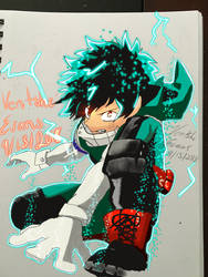 My Hero Academia Izuku (Fan art by Ventshe) 