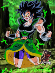 Dragon Ball Z Super Sayian 4 Female Broly 