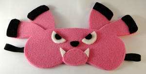 Snubbull pokemon handmade blindfold mask