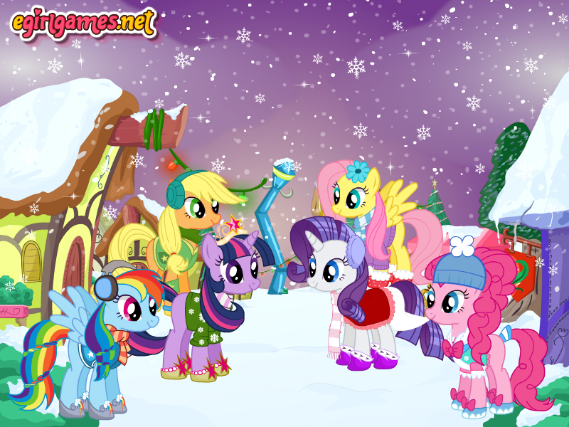 Mane Six Got A New Winter Style!