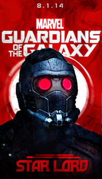 Guardians of the galaxy poster #1