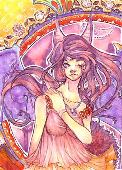 ACEO Sedina OC by Atras_Kainblut