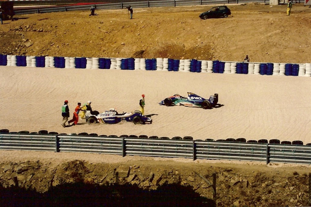 Damon Hill, Eddie Irvine, Estoril - 1994
