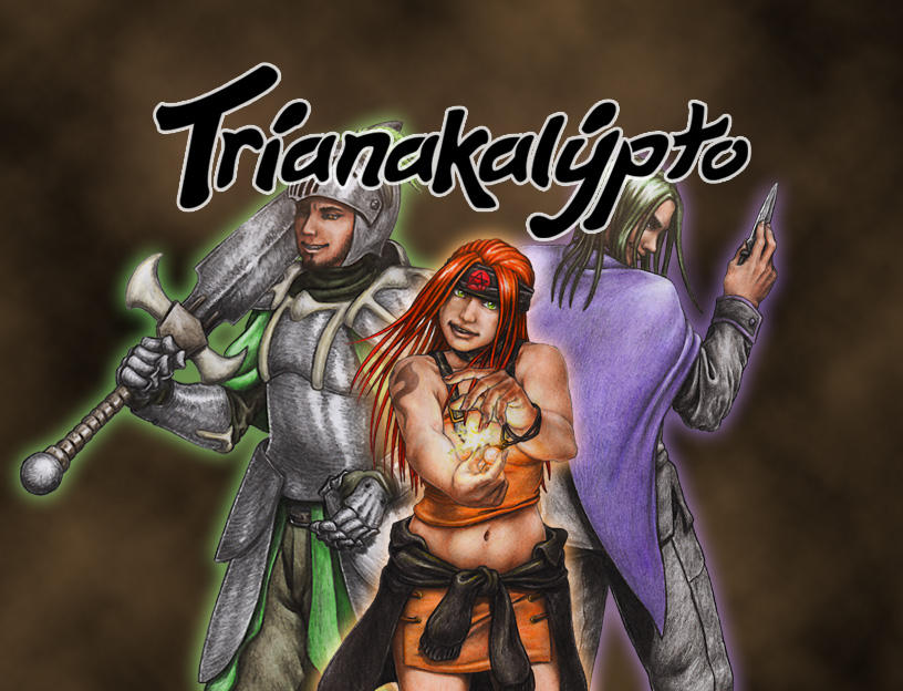 Trianakalypto Title Screen