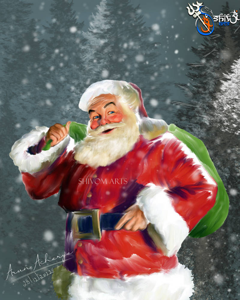 Santa Claus by shivomarts on DeviantArt