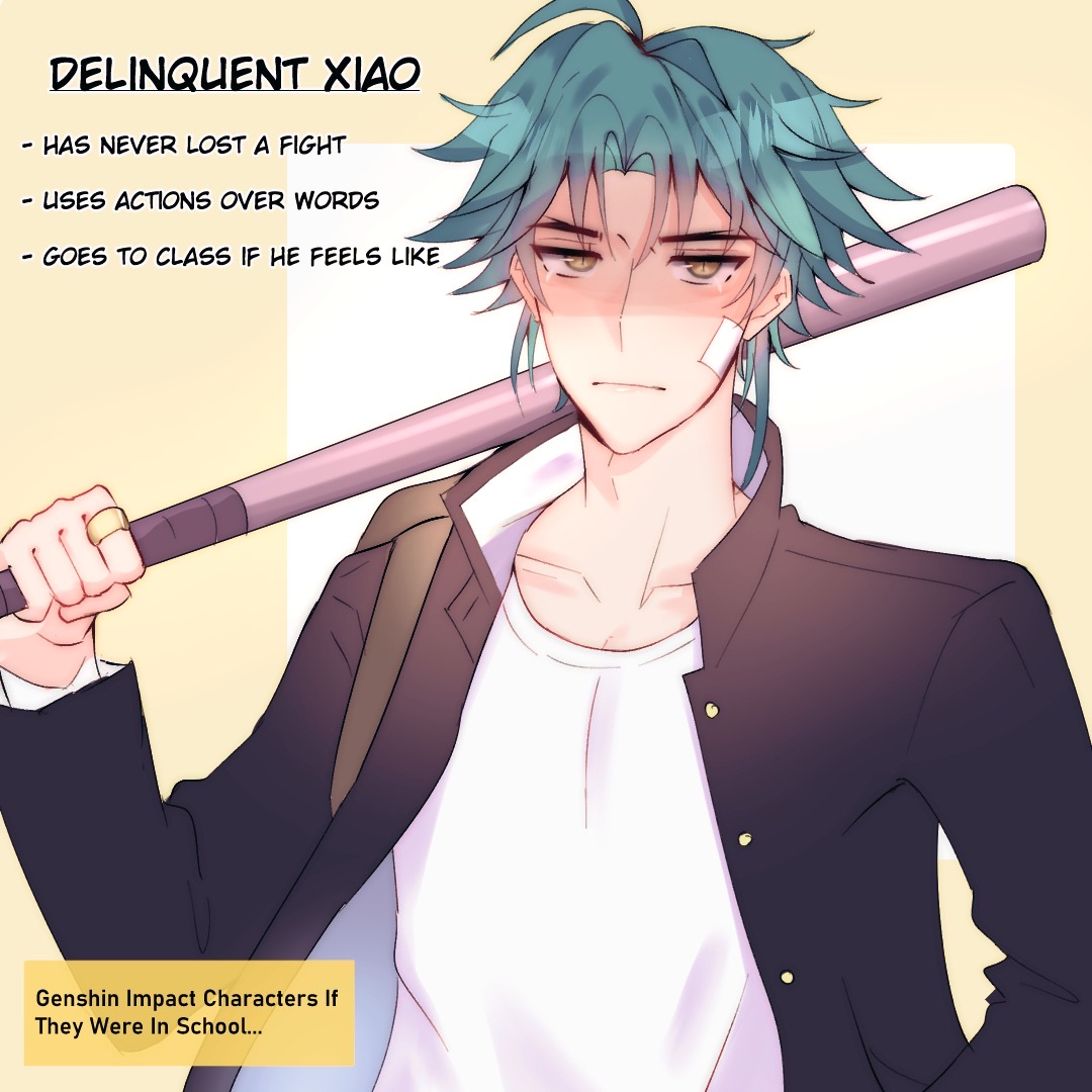 Delinquent Xiao by EveLatte on DeviantArt