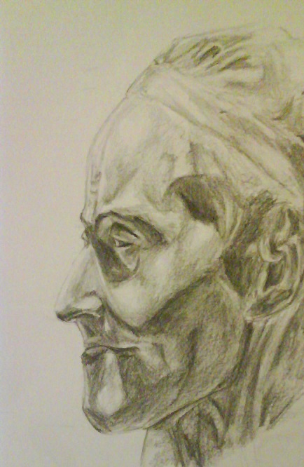 Manequin head sketch