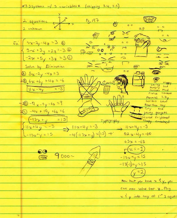Tedious Math Worksheet Math is Tedious by Chak1o1star on DeviantArt