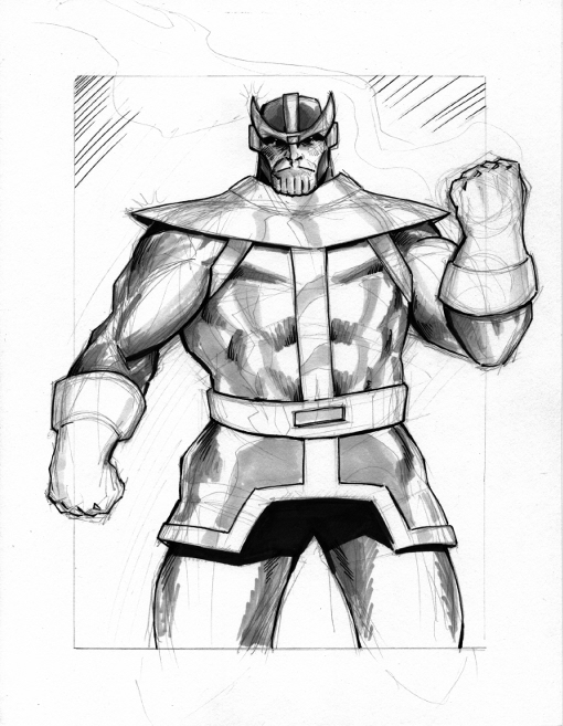 Thanos inked