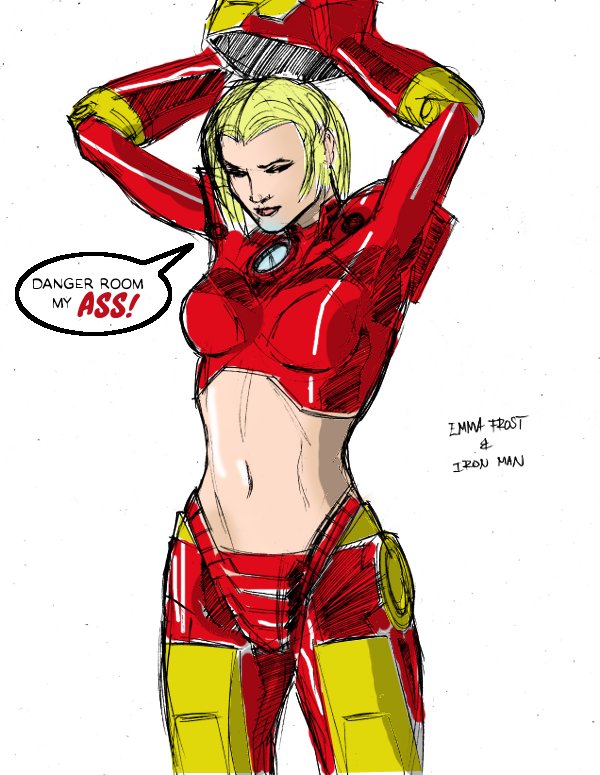 Emma Frost And Iron Man