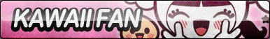 Kawaii Fan Button by ButtonsMaker