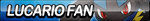 Lucario Fan Button by ButtonsMaker
