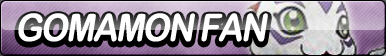 Gomamon Fan Button