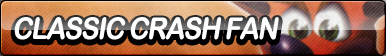 Classic Crash Bandicoot Fan Button