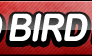 Red Bird Fan Button