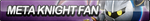 Meta Knight Fan Button (UPDATED) by ButtonsMaker