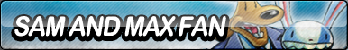 Sam and Max Fan Button by ButtonsMaker