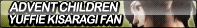 Advent Children: Yuffie Kisaragi Fan Button