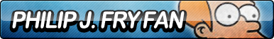 Philip J. Fry Fan Button by ButtonsMaker