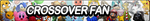 Crossover Fan Button by ButtonsMaker