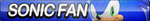 Sonic (Sonic Boom) Fan Button (UPDATED) by ButtonsMaker