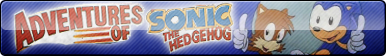 Adventures of Sonic The Hedgehog Fan Button
