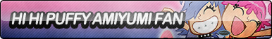 Hi Hi Puffy AmiYumi Fan Button