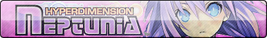 Hyper Dimension Neptunia Fan Button