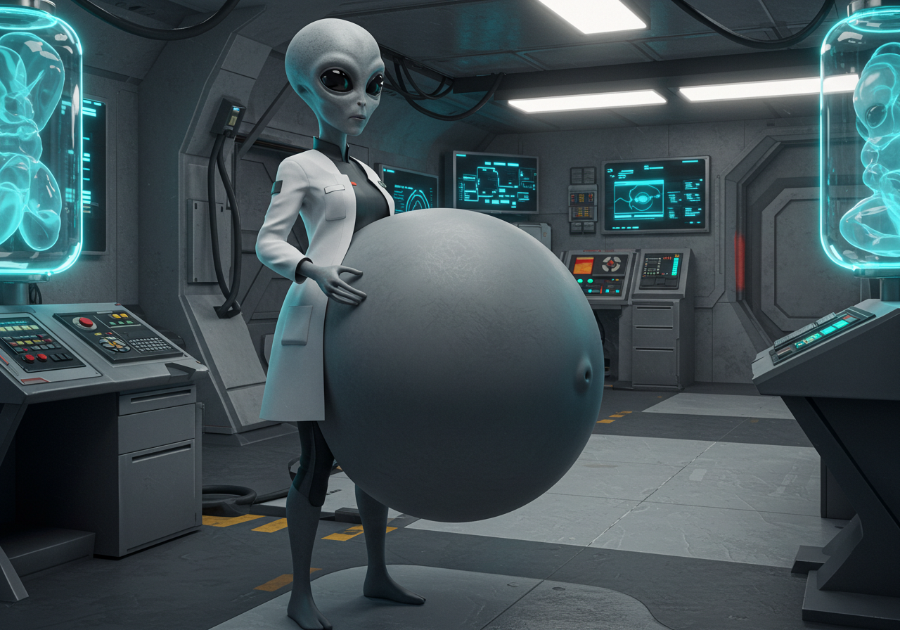 alien pregnant 2 by Fr33manfurryai on DeviantArt