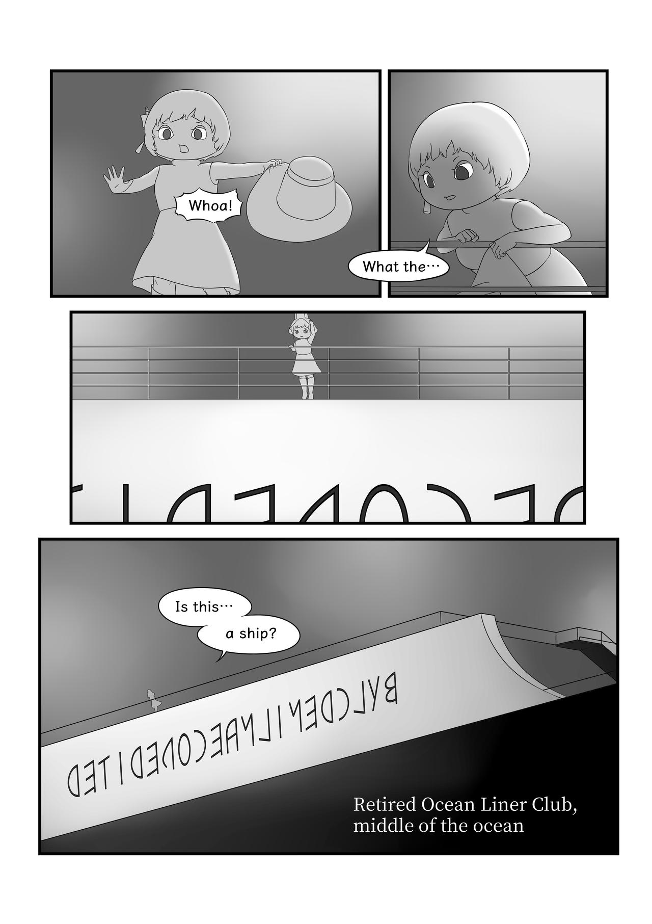 Boat Comic p11 (line art) by KazeYang on DeviantArt