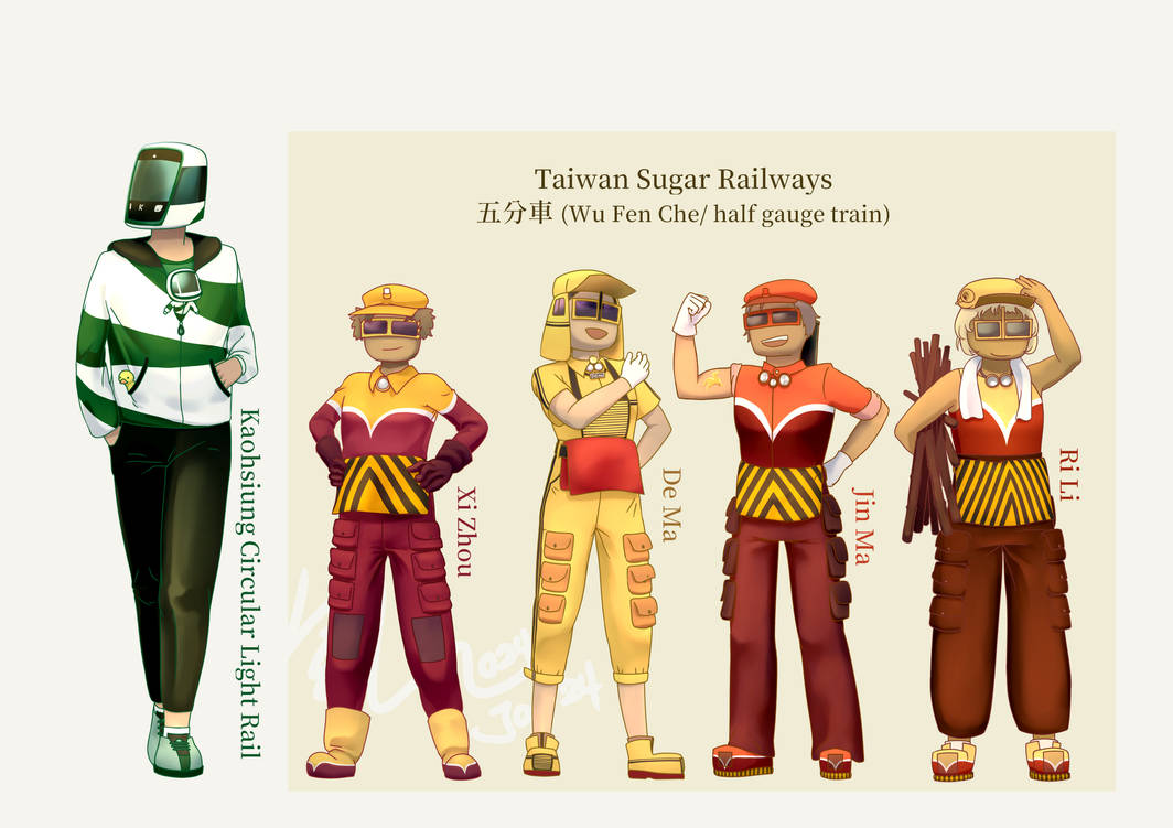 Humanized Train Combo 2 by KazeYang on DeviantArt