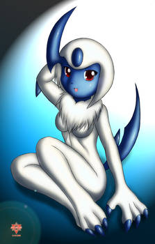 Pokemorph: Absol Girl X3