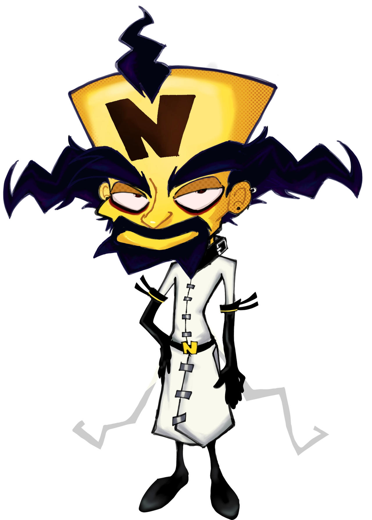 Neo Cortex Humans Neo Cortex (redesign) by dumbpuppygirl on DeviantArt
