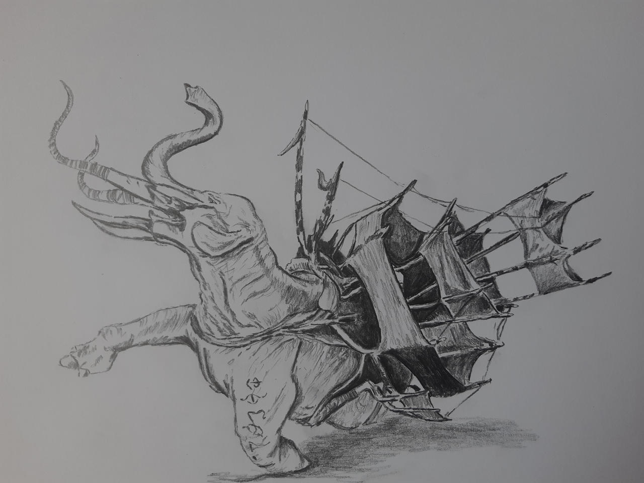 Oliphant (mumakil) by matenrouMartina on DeviantArt