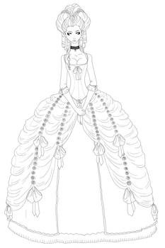 -18th century gown-