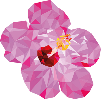 Flower low poly