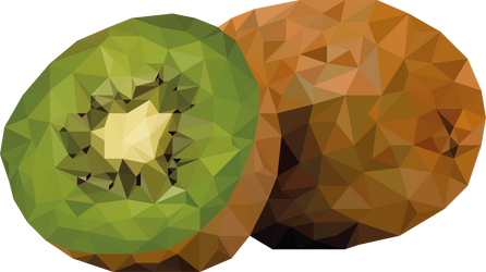 kiwi lowpoly