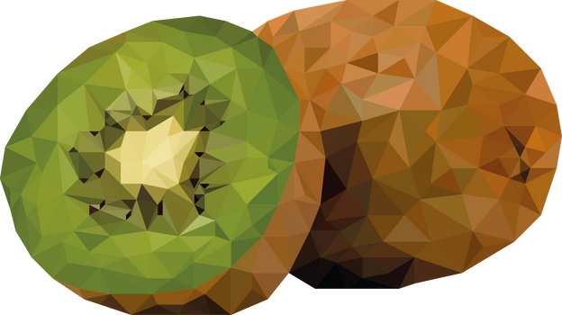 kiwi lowpoly