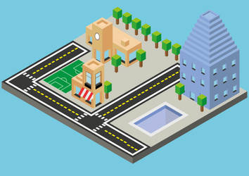 isometric city