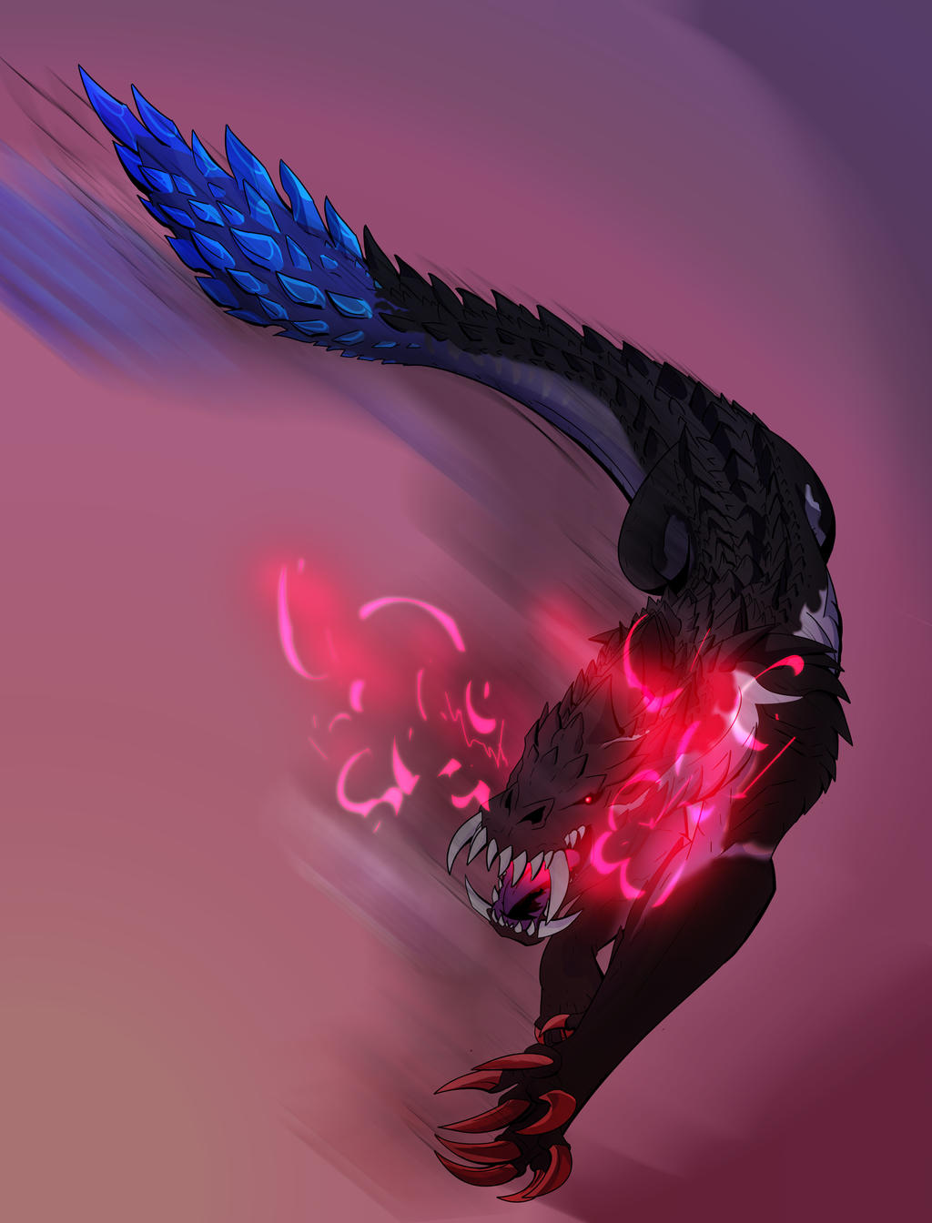 Odogaron Retsuko Ebony Odogaron by XDeadDragonX98 on DeviantArt