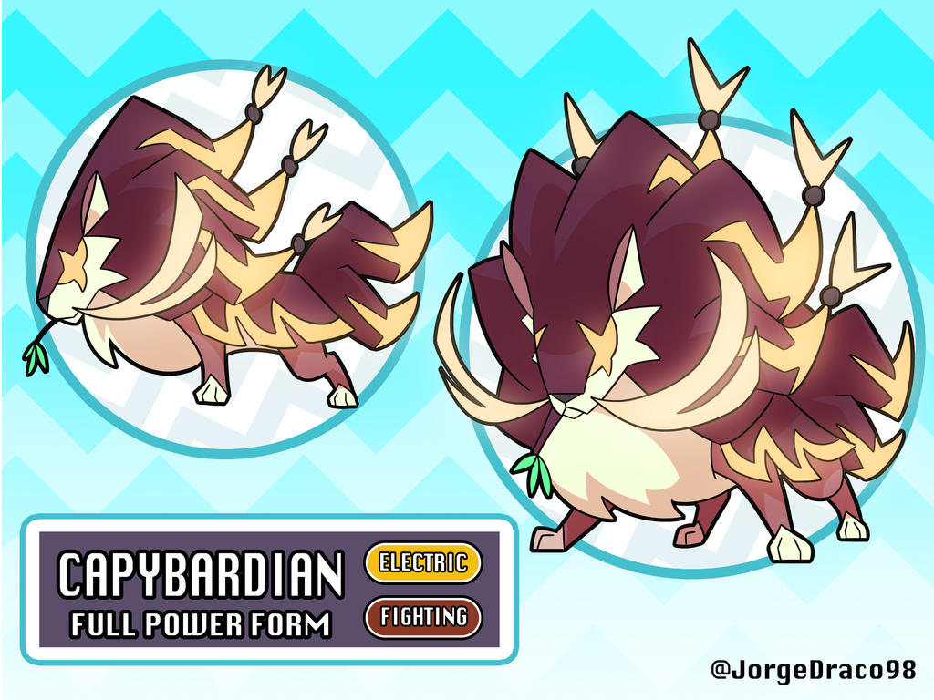 Fakemon....Capybardian (Full Power) by XDeadDragonX98 on DeviantArt