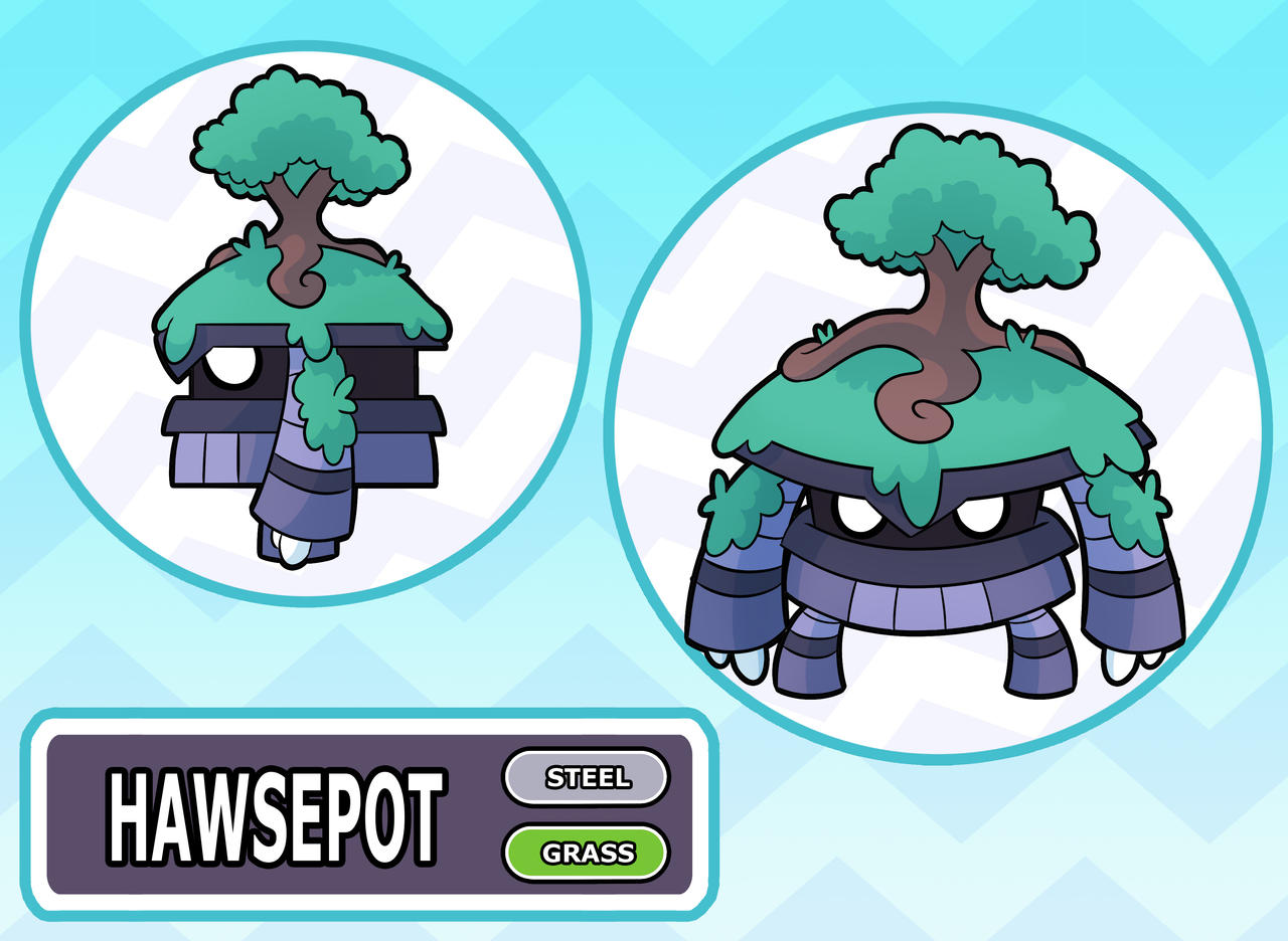 Threading Fakemon Fakemon....Hawsepot by XDeadDragonX98 on DeviantArt