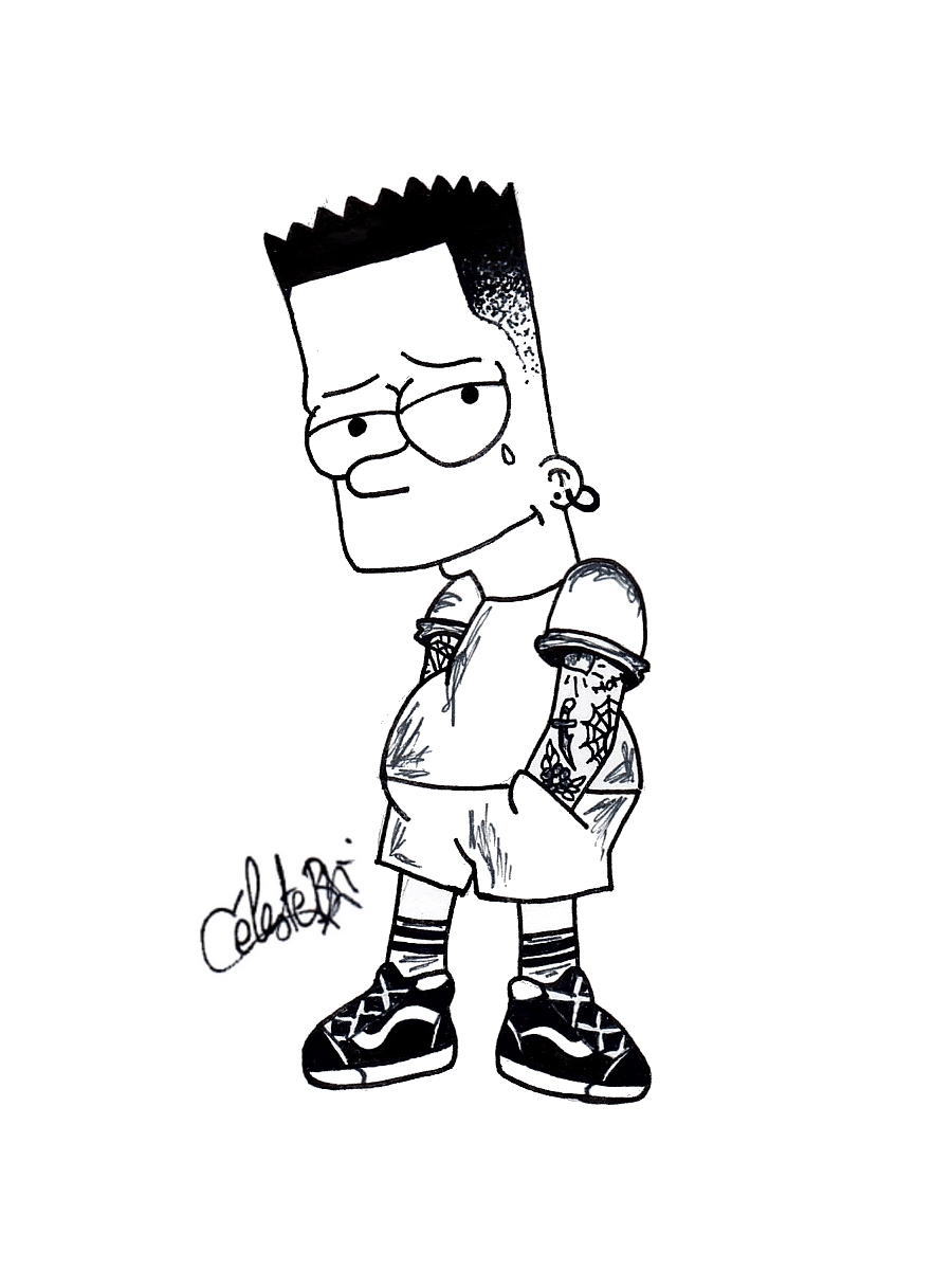 Hood Bart by sharkzeta on DeviantArt