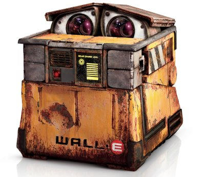 WALL-E finally managed to escape from his box. One of the best