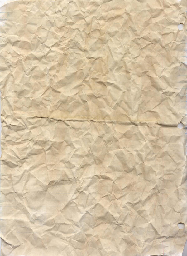 Creased paper texture by MapleRose-stock