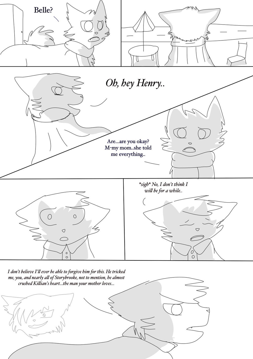 The Teacup is Broken: Page 1