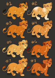 TLK Golden Cub Adoptables |OPEN|