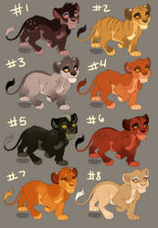 TLK- Mix n Match Cub Adopts |OPEN|