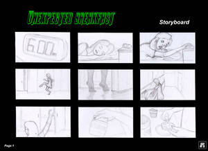 Unexpected Breakfast Storyboard (Page 1) by JPGArt