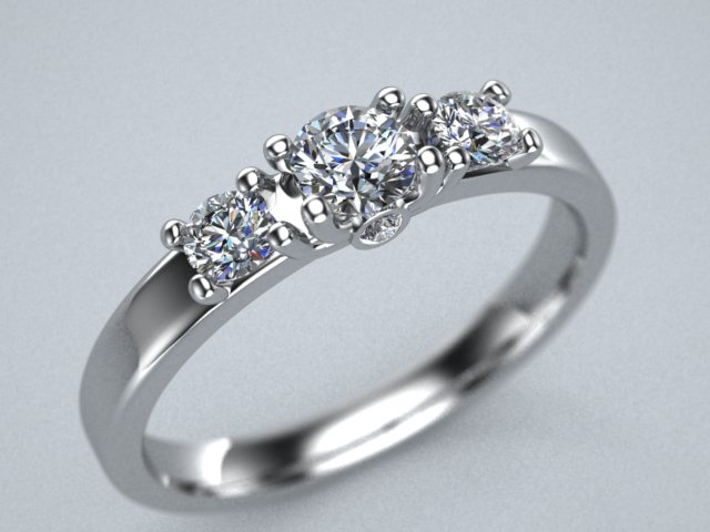 5 stone elegant simple ring